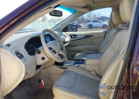 2013 Infiniti Jx35 from USA, damaged, VIN 5N1AL0MM4DC345105